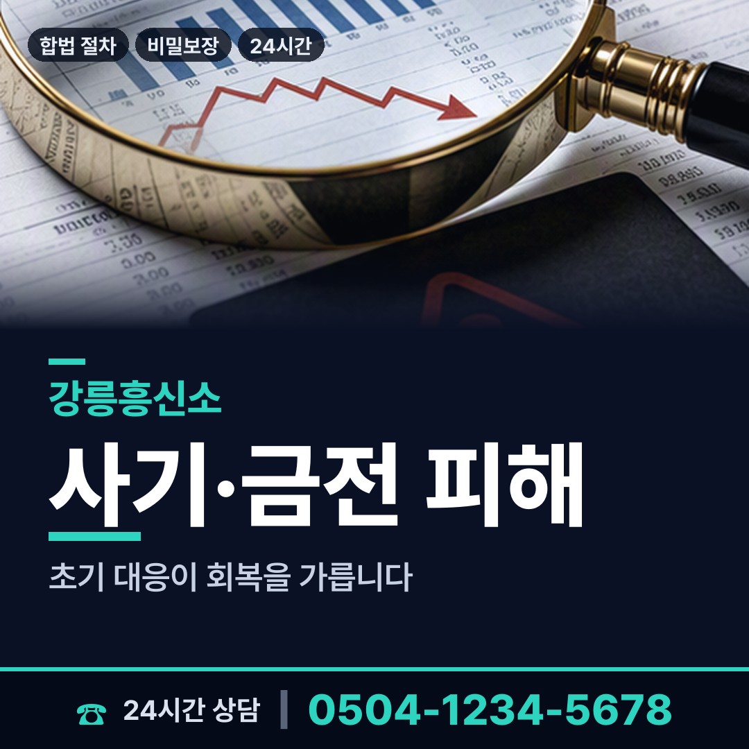 강릉 중앙동 잠복조사 상담 안내